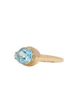 Coastal Blue Topaz Ring