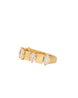 Marquise Diamond Band Ring