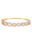 Multi Sliced Diamond Bangle