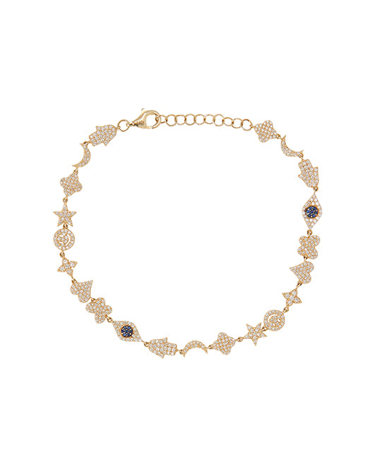 Happy Charm Diamond Bracelet