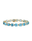 Blue Topaz Stone Bracelet