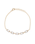 Alt Diamond Dainty Link Bracelet