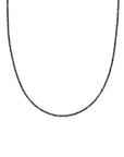 Black Diamond Bead Necklace
