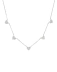 Cinq Heart Necklace