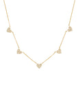 Cinq Heart Necklace