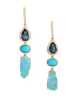 Bahamas Blue Drop Earrings