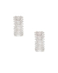 Baguette Diamond Scintillate Hoops