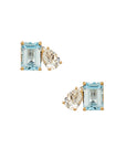 Toi Topaz Stud Earrings