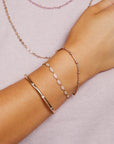 Diamond Bar Connect Bracelet