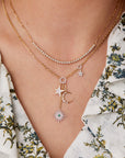 Tender Diamond Tennis Chain Necklace
