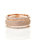 Bandolier Diamond Ring