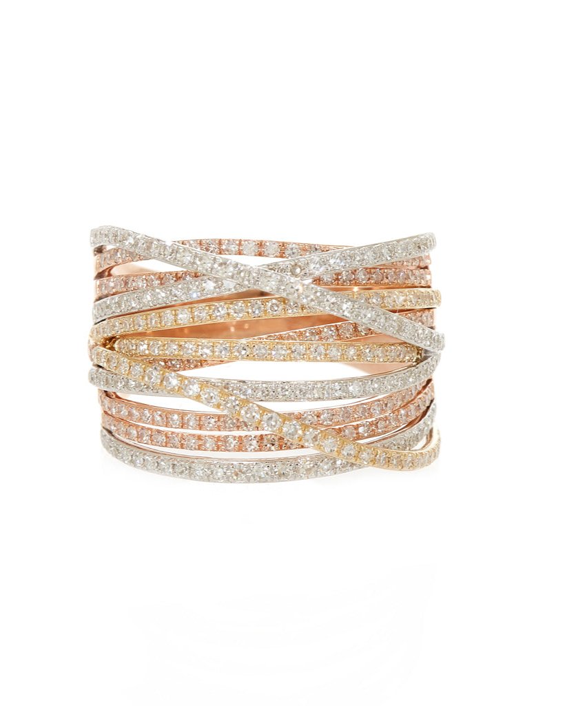 Tri-Color Jess Ring