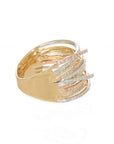 Tri-Color Jess Ring