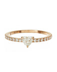 Mini Diamond Heart Ring