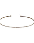 Thin Diamond Stacking Cuff
