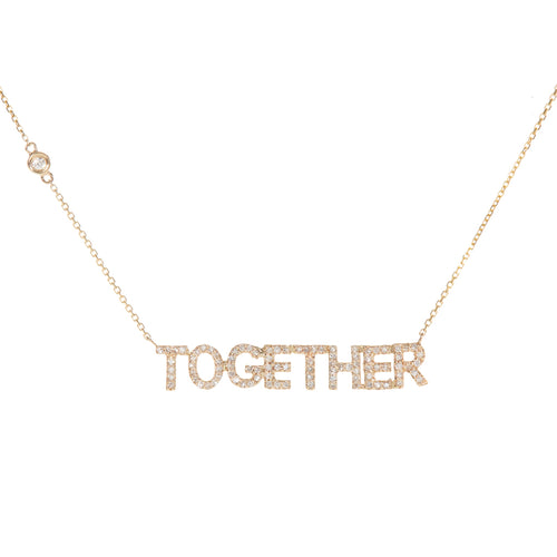 Together Letter Necklace