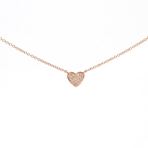 Pave Sweetheart Necklace