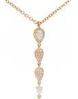 Dawn Diamond Drop Necklace