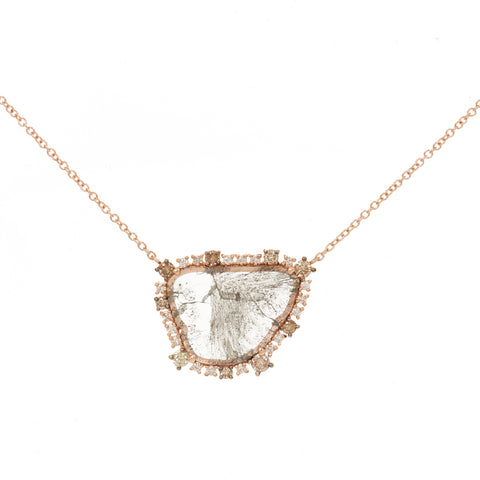 Isla Sliced Diamond Necklace