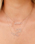 F**KYOU Pave Diamond Necklace