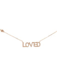 Pave Loved Necklace