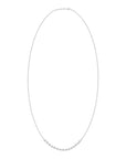 Sequenced Floating Diamond Necklace