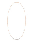 Sequenced Floating Diamond Necklace