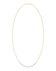 Sequenced Floating Diamond Necklace