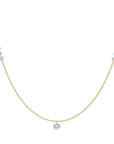 Neptune Floating Diamond Necklace