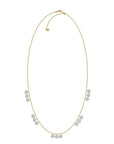 Quince Floating Diamond Drop Necklace