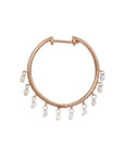 Floating Diamond Shaker Hoops