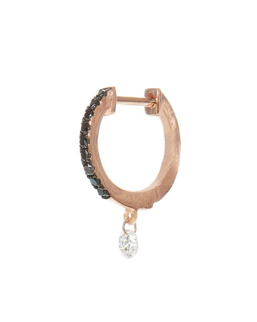 Matchstick Diamond Huggie