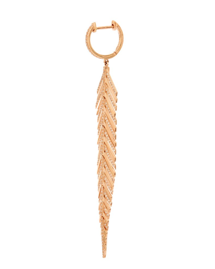 Amelia Feather Earrings