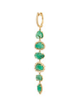 Dani Emerald Diamond Drop Earrings