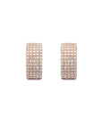 Cinq Row Pave Huggies