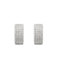 Cinq Row Pave Huggies