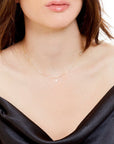 Neptune Floating Diamond Necklace