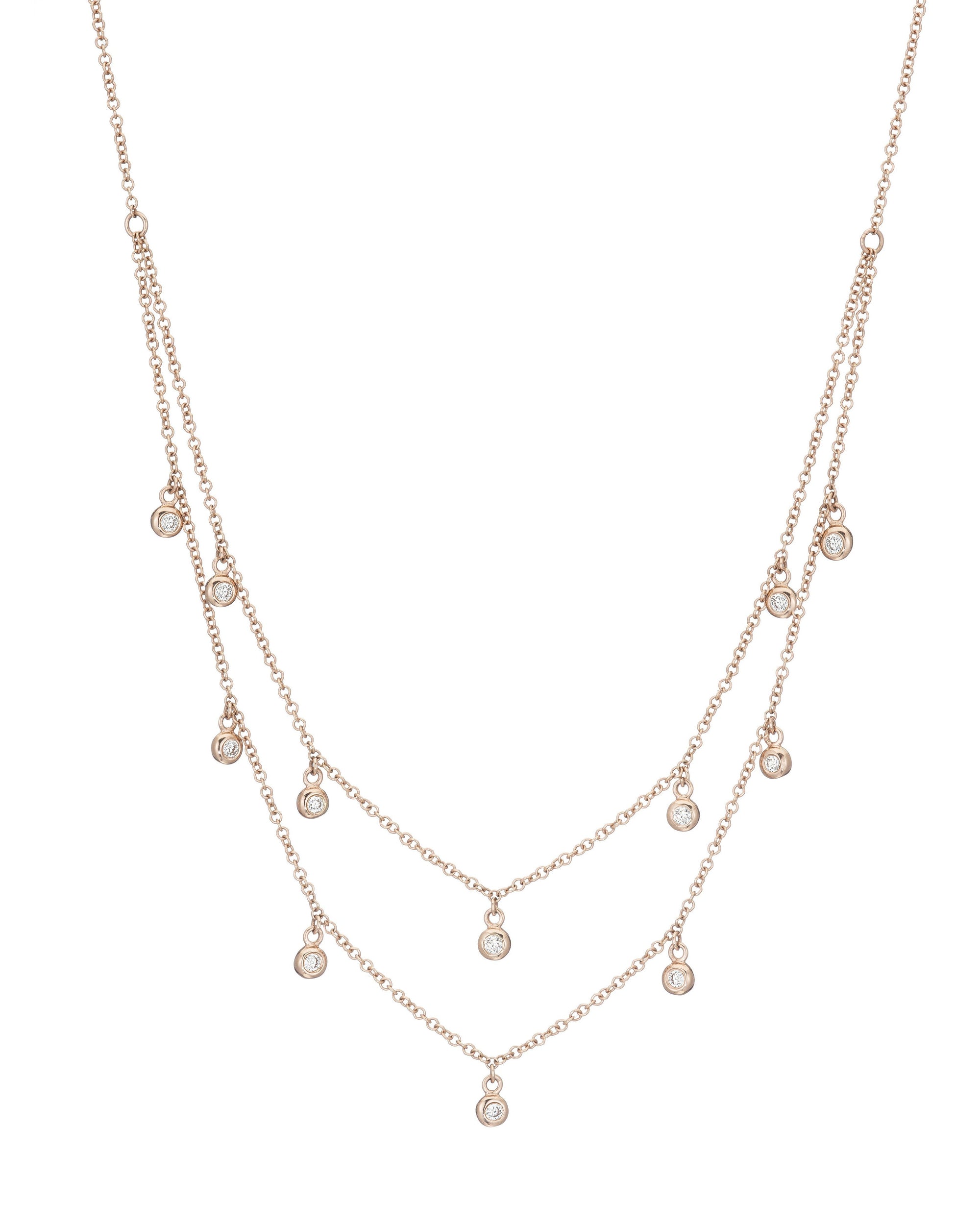 Tiered Demi Diamond Necklace