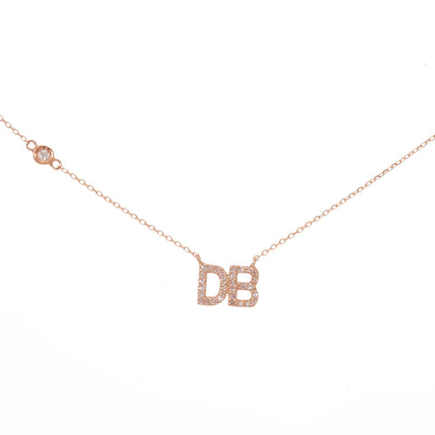 Corinne Initial Necklace