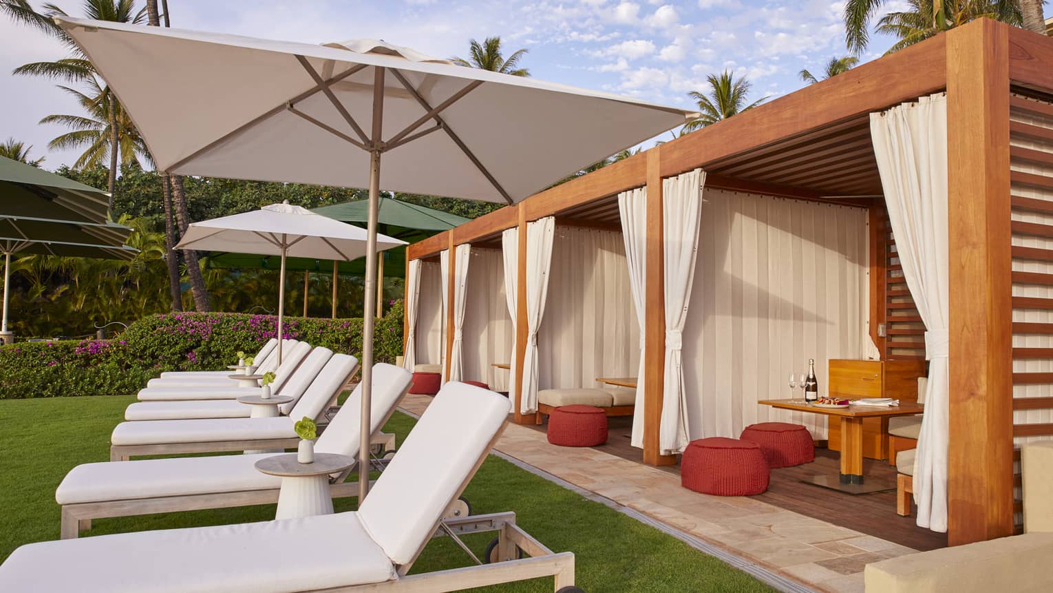 Cabana at Four Seasons Maui