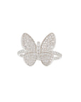 Diamond Butterfly Ring