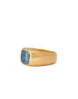 Blue Diamond Cigar Ring