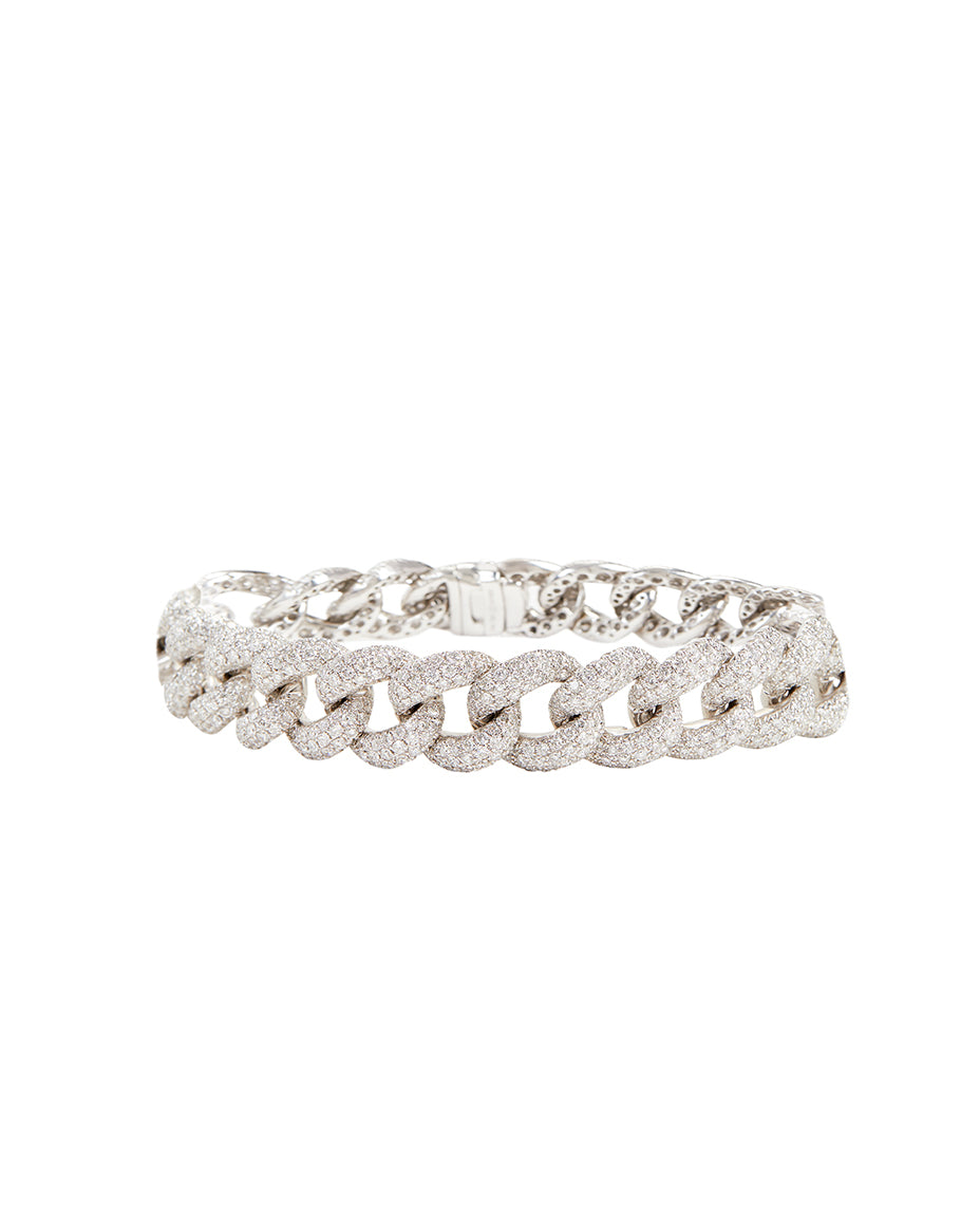 Jumbo Diamond Cuban Bracelet