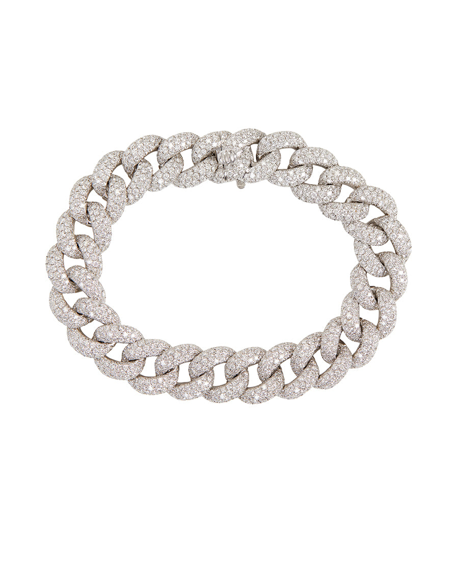 Jumbo Diamond Cuban Bracelet