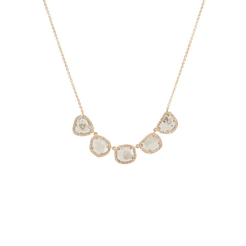 Brooke Slice Diamond Necklace