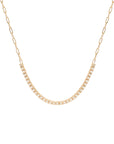 Tender Diamond Tennis Chain Necklace