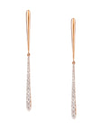 Diamond Swing Stick Earrings