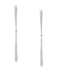 Diamond Swing Stick Earrings