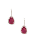 Ruby Lever Back Earrings