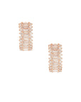 Baguette Diamond Scintillate Hoops